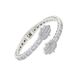 Unisex Jewelry Fashion New Open Bracelet Inlaid Zircon Palm Hamsa Shape Men And Women Hip Hop Bracelet Jewelry_ipsvogv.com