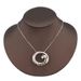 Elliptical Hollow Leopard Pendant With Micro Inlaid Zircon Hip-hop Jewelry, Street Rap Singer Men's Necklace_ipsvogv.com