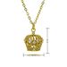 Hip Hop Punk Crown Tower Pendant Necklace Trendy Men's INS Necklace Spot_ipsvogv.com