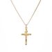 Hot new stainless steel cross lovers collar simple personality titanium steel cross necklace_ipsvogv.com