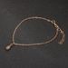 Fashionable And Minimalist Accessories, Single-layer Water Droplet Inlaid With Diamond Ankle Chains, Female Foot_ipsvogv.com