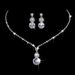 Women’s Jewelry Set Fashion Jewelry Wholesale Wedding Dress Studio Props Popular Jewelry For Women Bridal Zircon Necklace Earrings Set_ipsvogv.com
