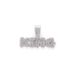 Women’s Jewelry Set Fashion Men's Niche Environmentally Friendly Alloy Hip Hop Street Style Full Diamond Chain Letter KING Cuban Chain Jewelry_ipsvogv.com