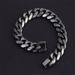 Men's Jewelry Cuban Bracelet Trendy Titanium Steel Retro Simple Men's Hip Hop Boys' Bracelet Niche Design Hand Jewelry_ipsvogv.com