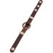 New Men's Cowhide Bracelet Trendy Accessories Niche Simple Elegant Circle Punk Wristband_ipsvogv.com