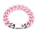 Men's Jewelry Cuban Bracelet Jewelry Men's Niche Macaron Color Titanium Steel Bracelet No Fading Jewelry Set_ipsvogv.com