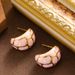 Fashionable Maillard Style Drip Oil Irregular Pattern For Women, Light Luxury, Personalized, Fashionable Silver Needle_ipsvogv.com