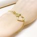 Unisex infinite love shaped bracelet for women single zircon simple versatile hand jewelry_ipsvogv.com