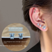 Temperament Ear Clip Without Ear Holes Female Flash Diamond Zircon Ear Nail Magnet Ear Fossa Ear Nail Simple Ear Clip Ear Nail Men_ipsvogv.com
