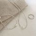 S Pure Broken Silver Necklace, Women's Exquisite Craftsmanship, Non Fading Double-layer Jewelry, Pearl Design, Grass_ipsvogv.com