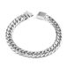 Japanese, Korean, Cuban Chain Double Woven Six Sided Necklace, Trendy And Cool Style, Men's Titanium Steel Rough Gold_ipsvogv.com