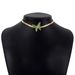 10724 Jewelry Sexy Modern Butterfly Choker Neckchain with a Sweet and Unique Geometric Necklace_ipsvogv.com