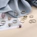 New Ring, Several Shaped Chain, Butterfly, Diamond Hollow Open Ring_ipsvogv.com