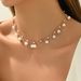Beaded Handmade Freshwater Pearl Necklace National Trend Niche High End Simple And Elegant Necklace_ipsvogv.com