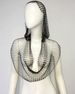 Women's clothing mesh rhinestone fishing net top sweet and spicy style flash diamond hooded vest_ipsvogv.com