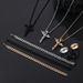 Cross Jewelry Chain Ring Bracelet Necklace 3 Sets_ipsvogv.com
