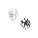 Hot Selling New Personalized Hip-hop Spider Opening Niche Dark Forward Moonstone Ring Bracelet Trend_ipsvogv.com