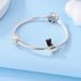 Women's Jewelry 925 Sterling Silver Eternal Heart Shaped Rubber Plug Fixed Clip Positioning Buckle Charm Beaded DIY Jewelry Accessories_ipsvogv.com