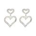 2024 New Love Women's Simple Elegant Design, Inlaid with High Quality and Versatile Earrings_ipsvogv.com