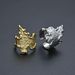 Women’s Jewelry Set Fashion New Style Temperament INS Niche Design Minimalist Dark Irregular Texture Surface Flame Opening Ring Female_ipsvogv.com