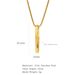 Classic Titanium Steel Necklace Hip Hop Style Personalized Pendant Fashion Men's Item Jewelry_ipsvogv.com