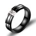 popular personalized diamond titanium steel men's ring black zircon personalized ring diamond ring ring_ipsvogv.com