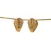 Electroplated Titanium Steel High Value Color Zircon Small Earrings_ipsvogv.com