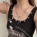 Women’s Jewelry Set Fashion Autumn And Winter New Trend White Mushroom Flower Drawstring Necklace Female Cute Exquisite Sweet Cool Niche Necklace_ipsvogv.com