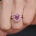 Fashion Women's Ring Gold Plated Inlaid Colorful Jewelry New Product_ipsvogv.com