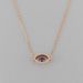 Beating Heart Blue DDevil's Eye Necklace Female Clavicle Necklace Female_ipsvogv.com