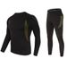 Men's Clothing outdoor tactical fleece thermal underwear set quick drying cycling fitness tight functional underwear sports suit_ipsvogv.com