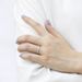 Accessories: Sterling Creative Square Body Wedding Ring, Diamond Index Finger, Full Sky Star Silver Ring_ipsvogv.com
