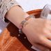 Badu Strawberry Crystal With Personalized Fishtail Design Korean Version Of Sweet Moonlight Stone Bracelet Handbracelet_ipsvogv.com