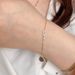 Women's Jewelry S925 Sterling Silver Plated 14K Diamond Bracelet Geometric Long Light Luxury High End Ins Style Hand Jewelry Versatile_ipsvogv.com