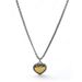 Temperament Fashion Retro Multi Color Stainless Steel Love Pendant Female Versatile Pearl Chain Necklace_ipsvogv.com