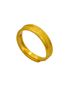 Sand Gold Ring Couple In Wedding Color, With Smooth Surface Plated Simulation That Will Not Fade For A Long Time._ipsvogv.com