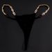 Popular Super Flash Rhinestone Panties Women's Low Waist Sexy Thong Nightclub Style Accessories Body Chain_ipsvogv.com