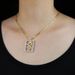 Chinese Wind Net Red Square Dragon Shaped Pendant Fashion Trend Couple Hip Hop Accessories Necklace_ipsvogv.com