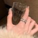 【 1135 Reviews 】 Super Sparkling Starry Sky Titanium Steel Zircon For Women, Light Luxury, Niche Design, High-end_ipsvogv.com