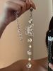 Light Luxury Sparkling Diamond Gold Zircon Butterfly Necklace Choker Collar Sweet Cool Niche High-end Feeling Collarbone_ipsvogv.com