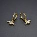 Women’s Jewelry Set Fashion Popular Diamond Angel Wings Earrings For Women Sweet Romantic Ins Style Zircon CZ Gold And Silver_ipsvogv.com