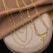 Three Layer Cross Necklace, Female Niche Design, Internet Celebrity Instagram, Cool Style, Titanium Steel Lock Chain,_ipsvogv.com