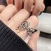 diamond Butterfly Star Smooth Zircon Full Niche Design Open Ins Cool Style High-end Ring For Women_ipsvogv.com