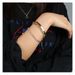 Simple And Fashionable Personalized Letter LOVE Open Bracelet Alloy Full Diamond Multi Layer Hand Jewelry_ipsvogv.com
