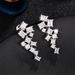 Cao Shi, Japan and South Korea Small Fresh Super Sparkling Micro Set Zircon Earrings Diamond Round Square Geometric_ipsvogv.com