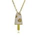 Round Oil Drop Eye Pendant Exaggerated Personality Necklace Clavicle Chain_ipsvogv.com
