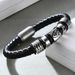 Stainless Men's Masonic Magnet Titanium Steel Bracelet_ipsvogv.com