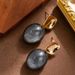 Autumn And Winter New Artistic Maillard Style Geometric For Women With A Sense Of Light Luxury, Niche Personality,_ipsvogv.com