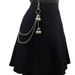 European And American Jewelry Punk Metal Waist Chain Women's Fashion Skull Sweet Cool Trouser Chain Decoration_ipsvogv.com