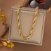 Versatile Double-layer Winding Keel Chain Stainless Steel Necklace For Women Without Fading_ipsvogv.com